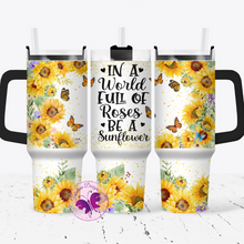 Load image into Gallery viewer, 1.2 Liter Tumbler - Be a Sunflower