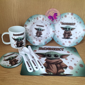 Kiddies lunch set - Yoda