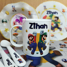 Load image into Gallery viewer, Kiddies lunch set - Super Mario
