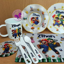 Load image into Gallery viewer, Kiddies lunch set - Super Mario
