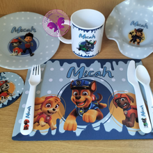 Load image into Gallery viewer, Kiddies lunch set - Blue Paw Patrol
