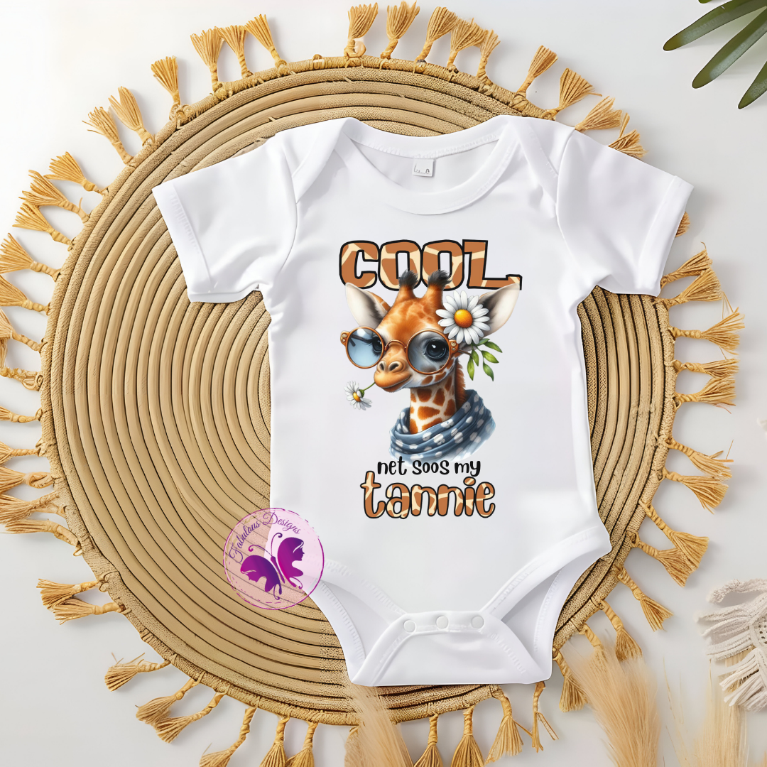 Baby Onesie - Cool net soos my tannie