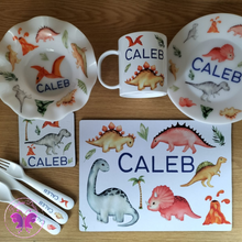 Load image into Gallery viewer, Kiddies lunch set - Cute Dinos

