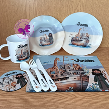 Load image into Gallery viewer, Kiddies lunch set - Noah&#39;s Ark
