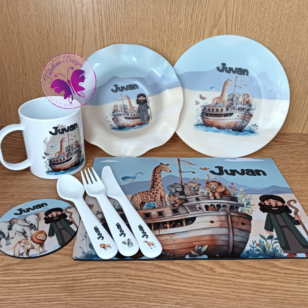 Kiddies lunch set - Noah's Ark