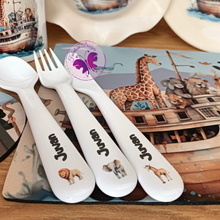 Load image into Gallery viewer, Kiddies lunch set - Noah&#39;s Ark
