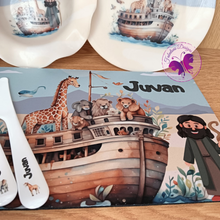 Load image into Gallery viewer, Kiddies lunch set - Noah&#39;s Ark
