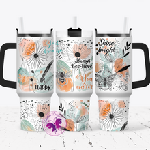 Load image into Gallery viewer, 1.2 Liter Tumbler - Be Happy
