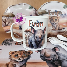 Load image into Gallery viewer, Kiddies lunch set - Animal Theme
