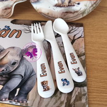 Load image into Gallery viewer, Kiddies lunch set - Animal Theme
