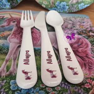 Kiddies lunch set  - Colourful Unicorn