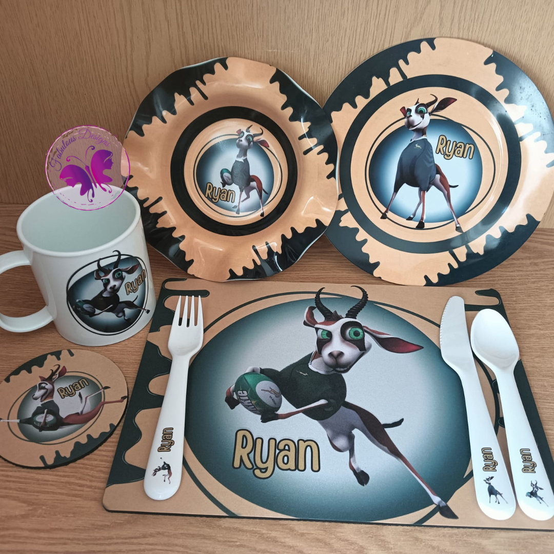 Kiddies lunch set - Springbok Rugby