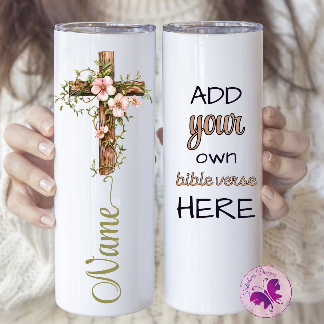 Skinny Tumbler - Add your Bible Verse