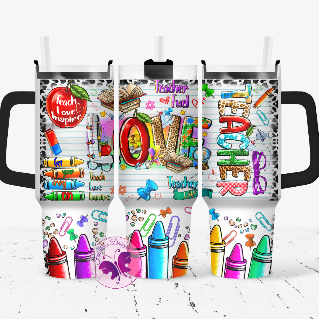 1.2 Liter Tumbler - Teacher Design