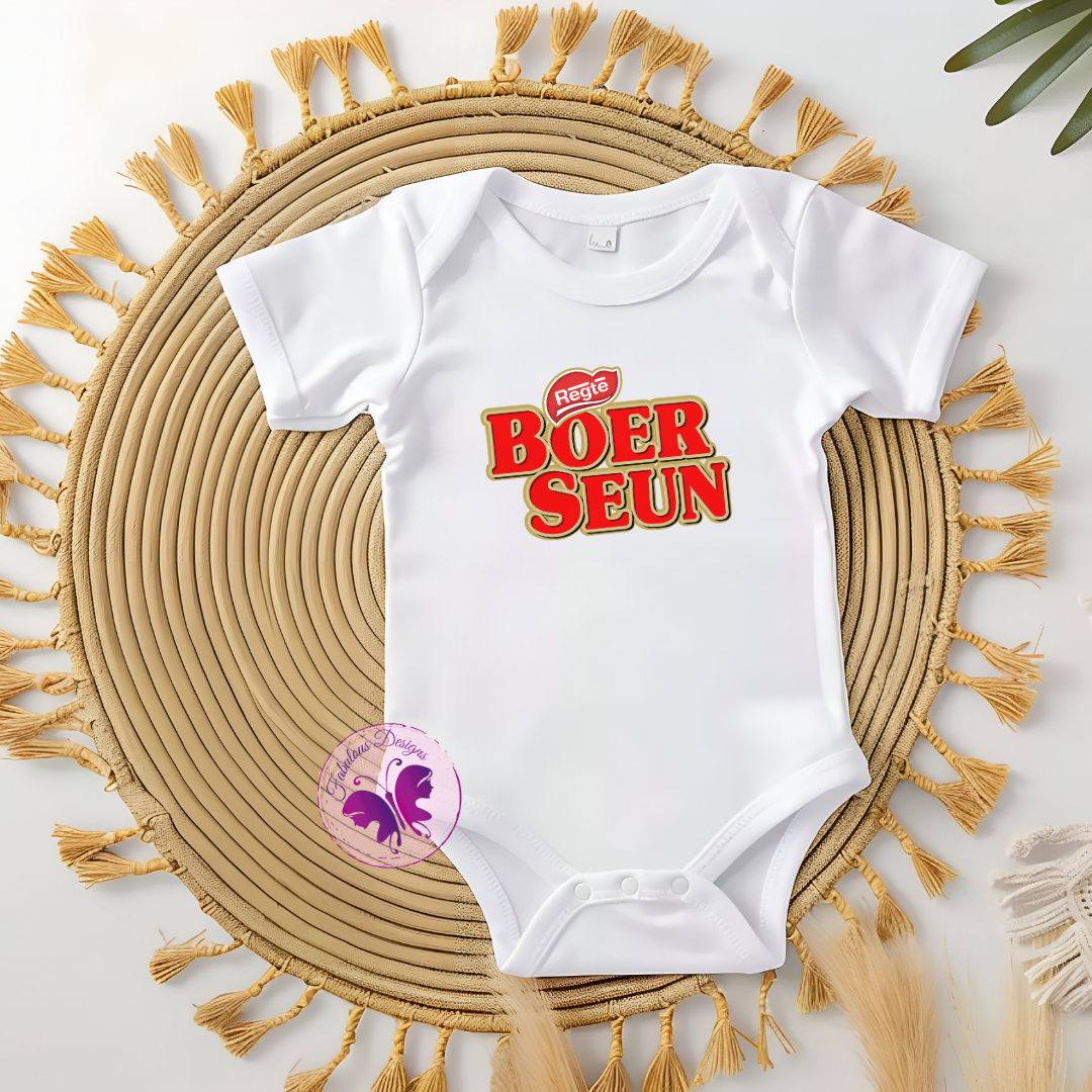 Baby Onesie - Boerseun 2