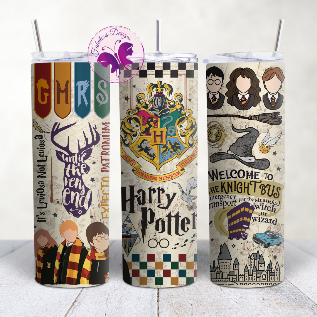 Skinny Tumbler - Harry Potter