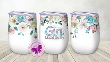 Load image into Gallery viewer, Wine Tumbler - Gin, Liquid sanity
