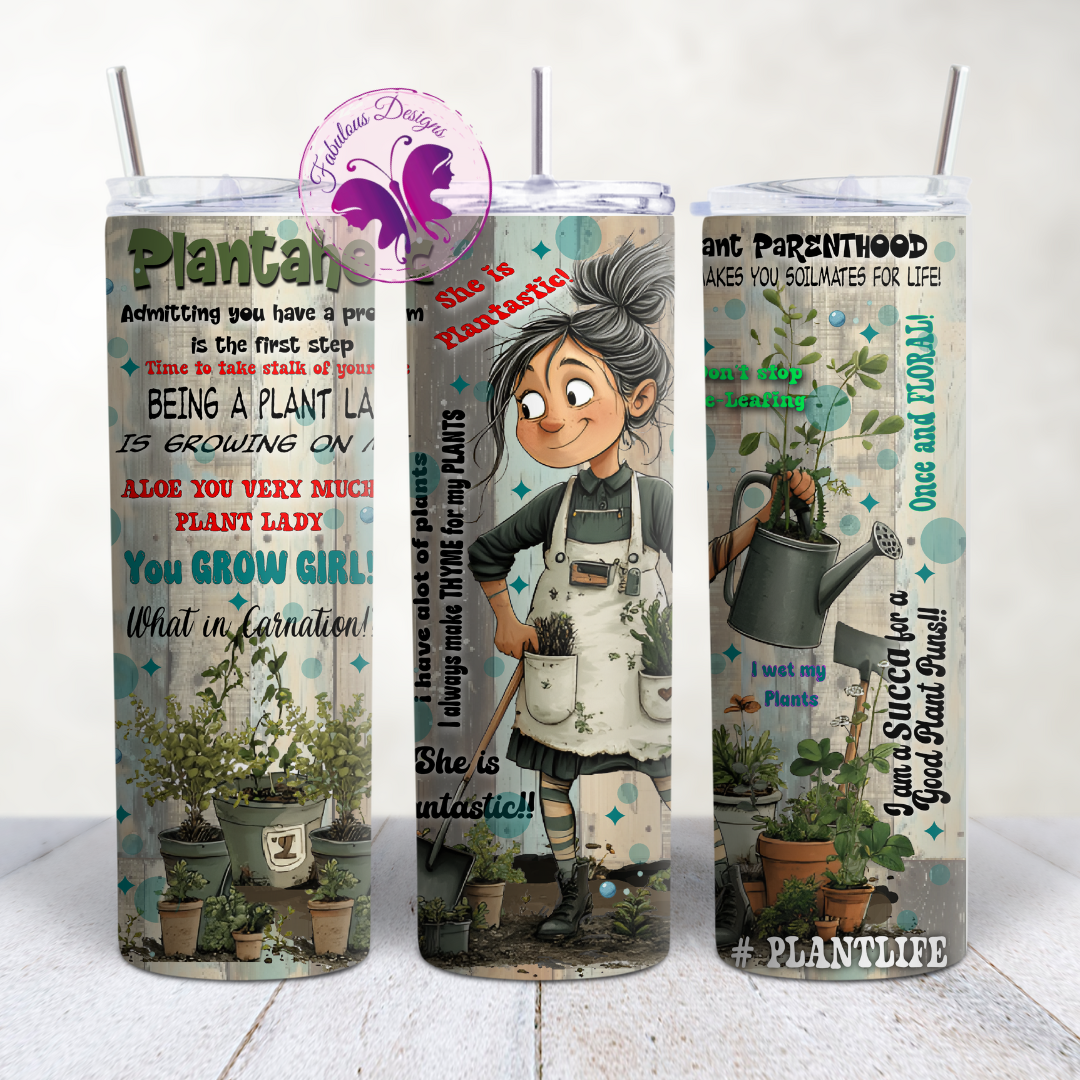 Skinny Tumbler - Plantaholic