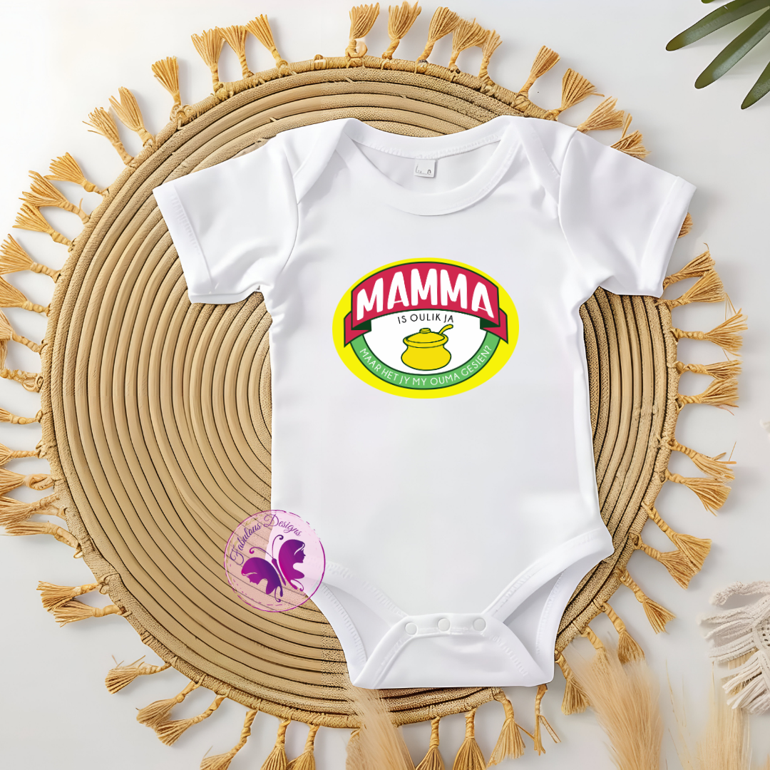 Baby Onesie - Mamma is oulik