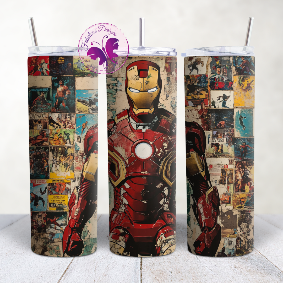 Skinny Tumbler - Iron Man