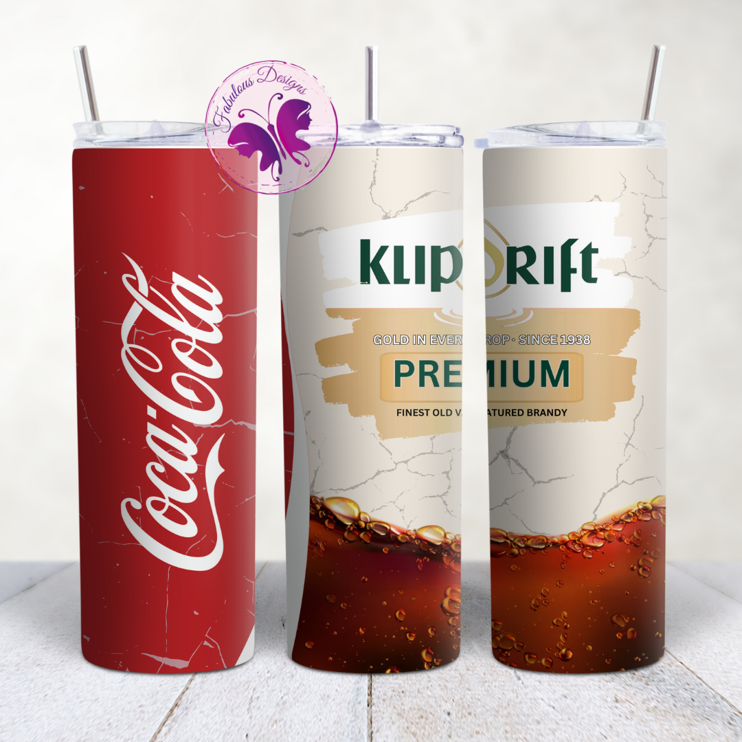 Skinny Tumbler - Klipdrift Premium & Coke