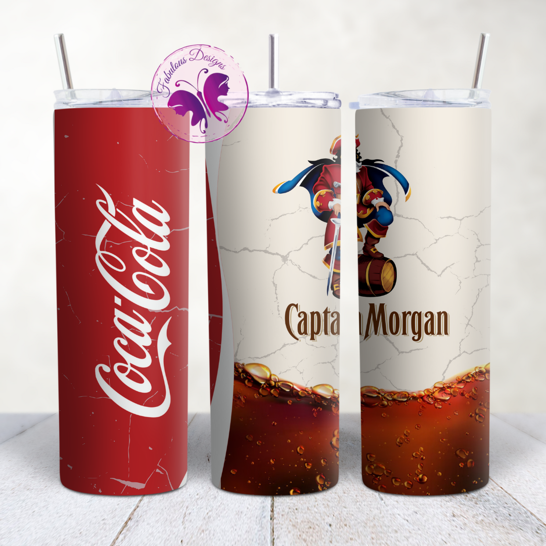 Skinny Tumbler - Captain Morgan & Coke