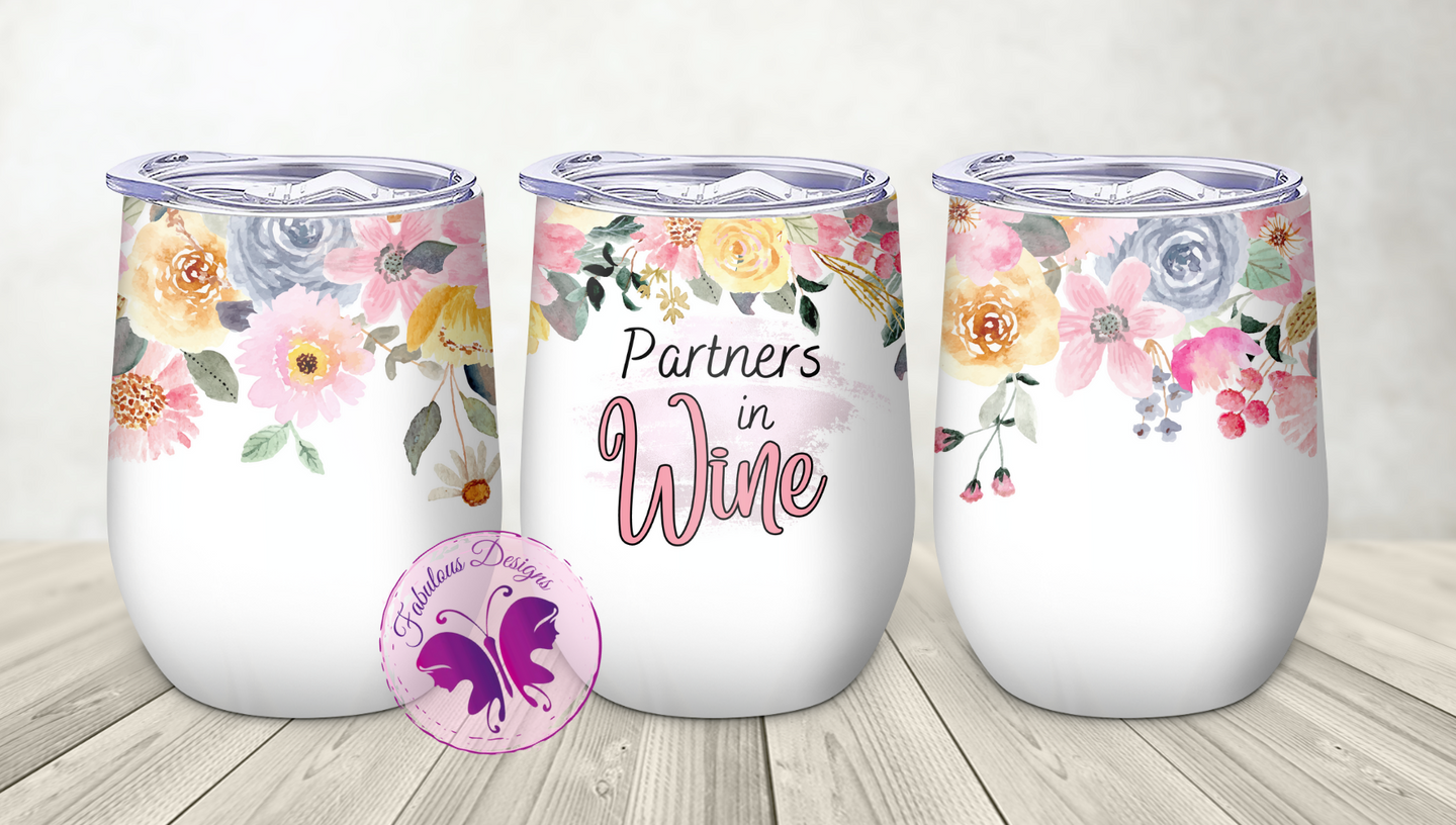 Wine Tumbler - Partners in wine