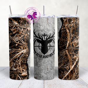Skinny Tumbler - Deer Hunting