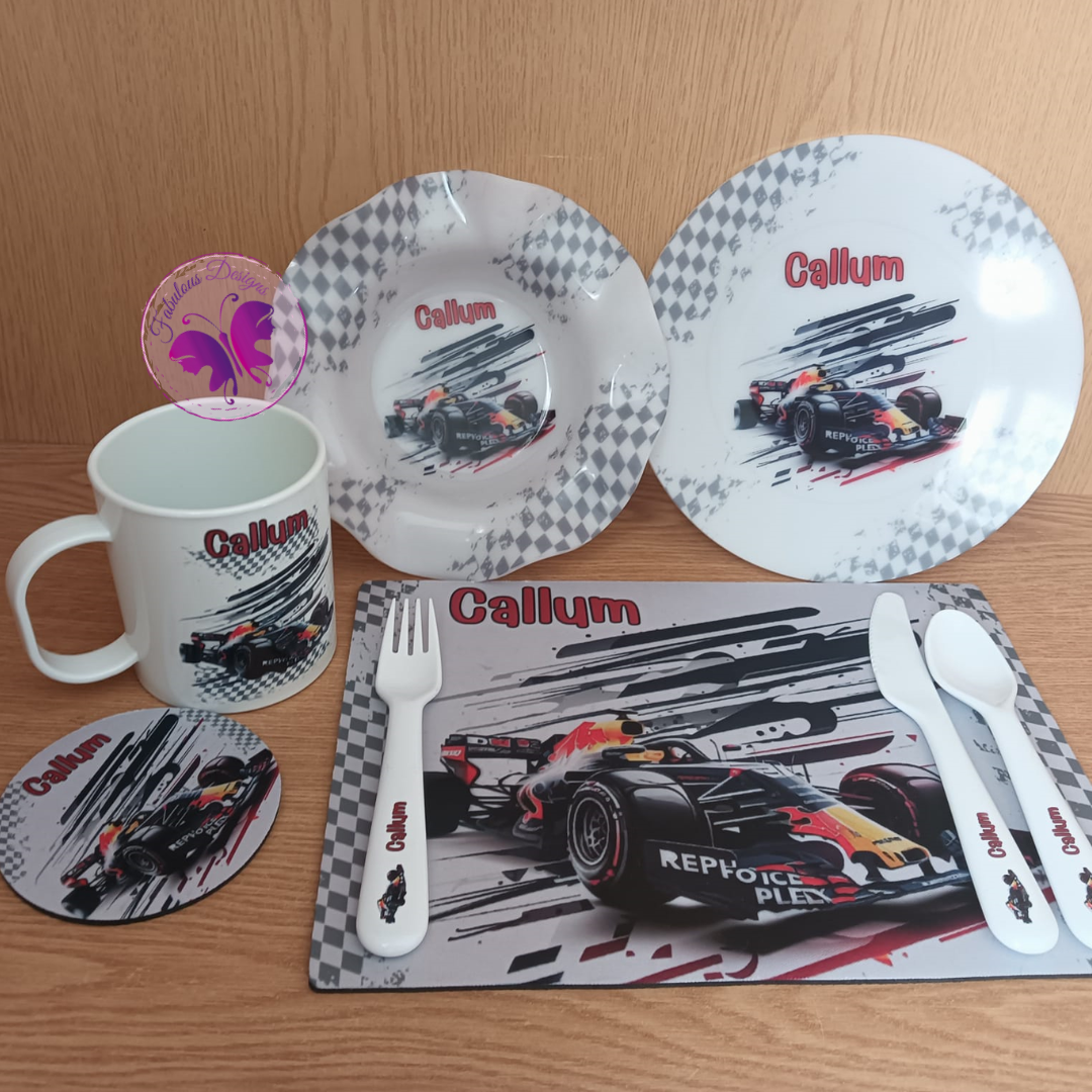 Kiddies lunch set - Racing