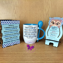 Load image into Gallery viewer, Personalized owl teacher set (Various Colours)
