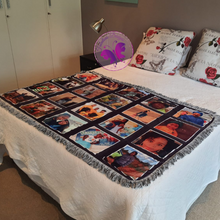 Load image into Gallery viewer, Large Plush throw blanket
