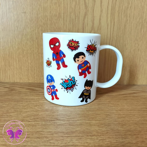 Kiddies lunch set - Cute Superheroes