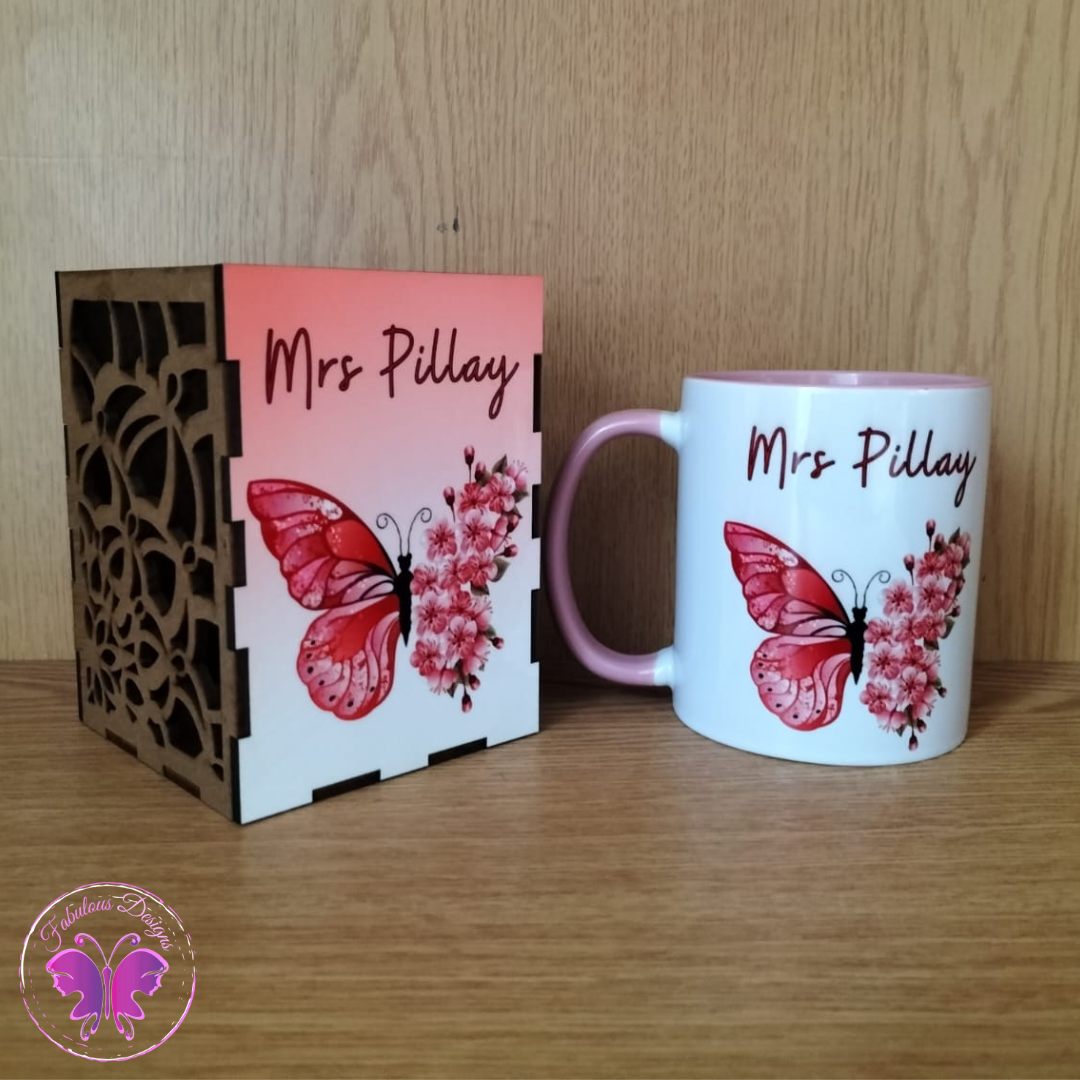 Personalized Mug & Penholder Set (Any Design)
