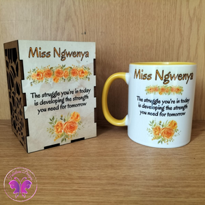 Personalized Mug & Penholder Set (Any Design)