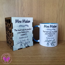Load image into Gallery viewer, Personalized Mug &amp; Penholder Set (Any Design)
